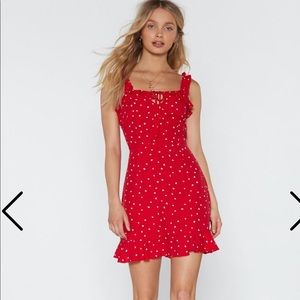 Nasty Gal “the way to my heart” dress